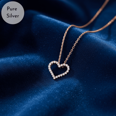 Sparkle Luv Heart Pendant - Tresha
