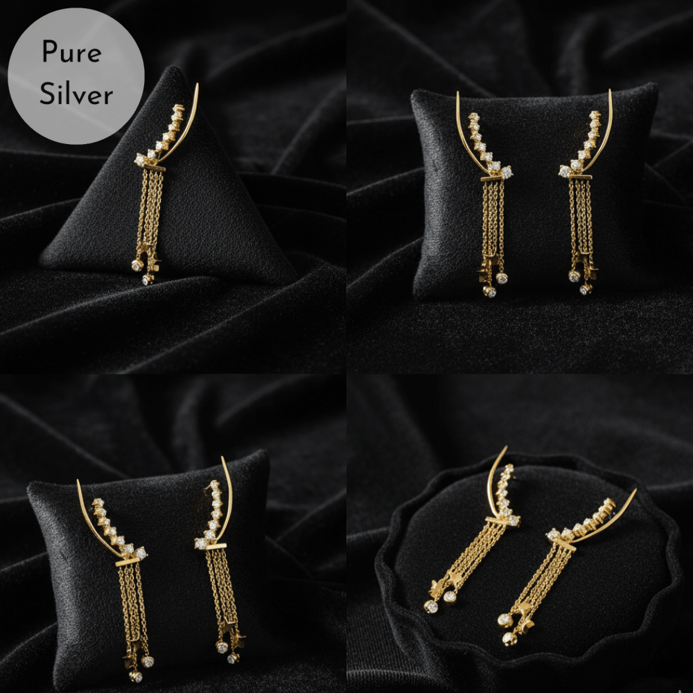 Stars Climber Earring - Tresha