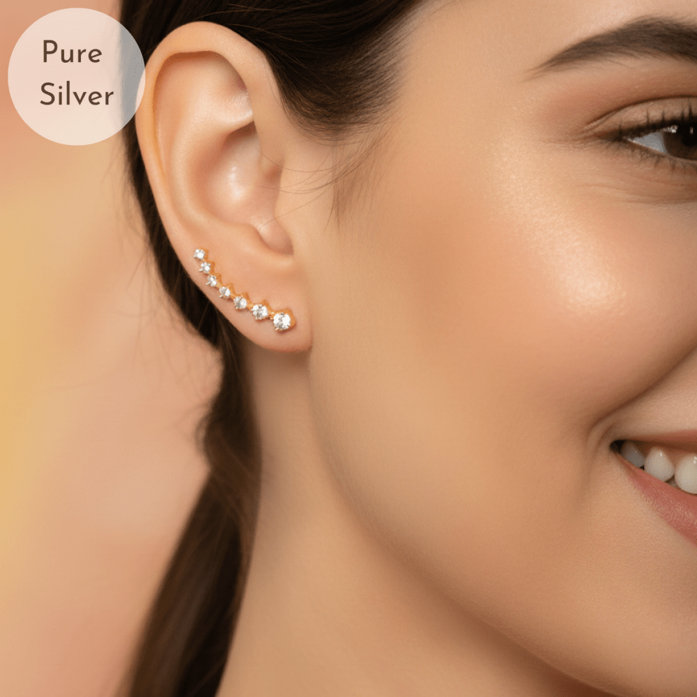 Stars Climber Earring - Tresha