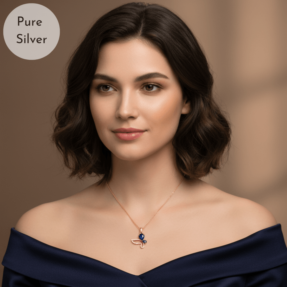 Swirling Butterfly Pendant - Tresha