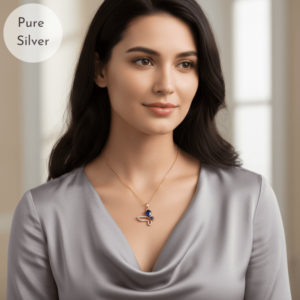 Swirling Butterfly Pendant - Tresha