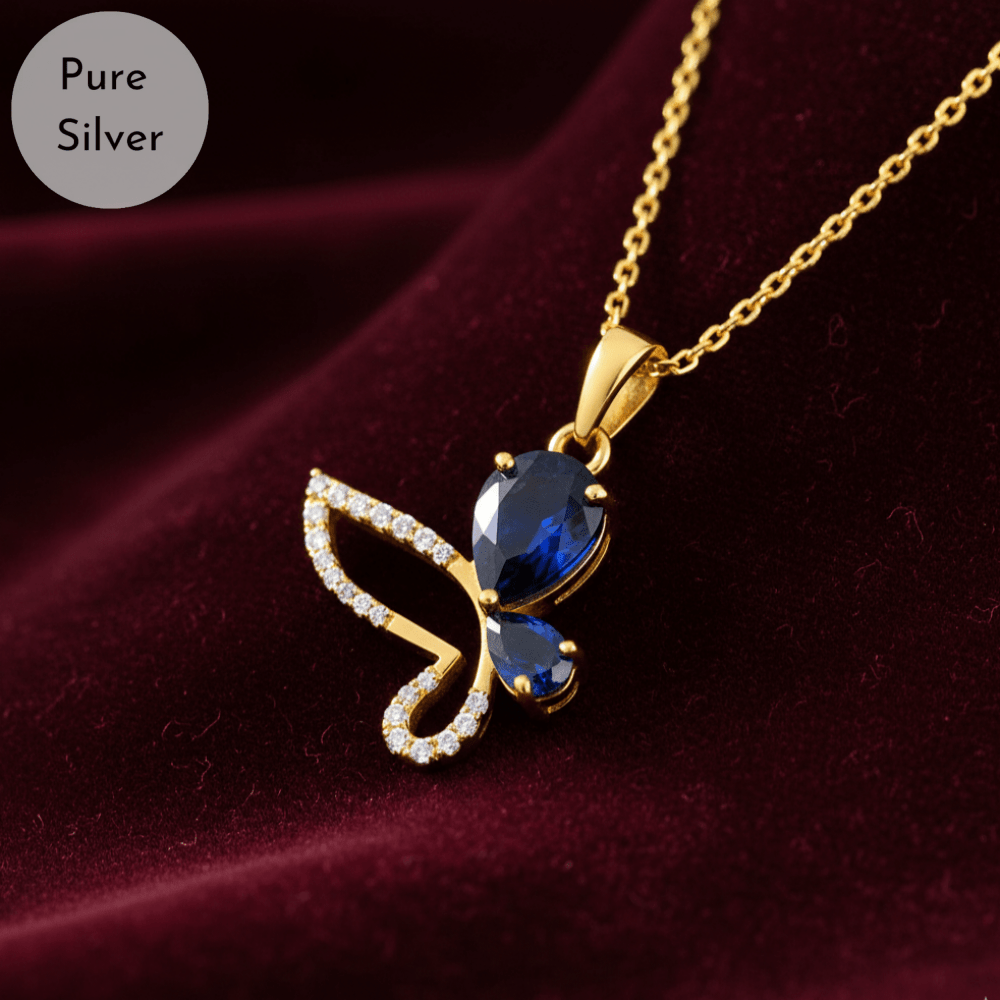 Swirling Butterfly Pendant - Tresha