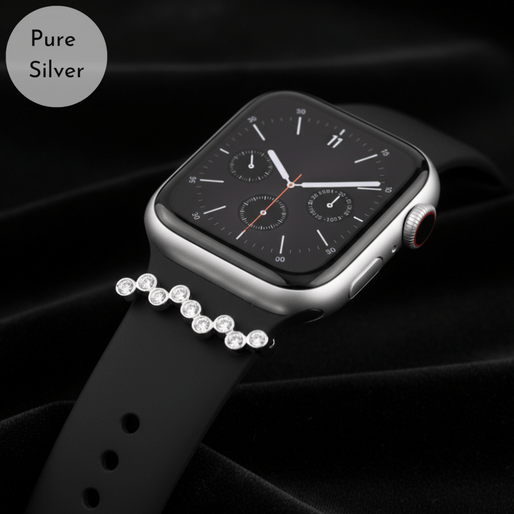 Vega Silver Watch Clip - Tresha