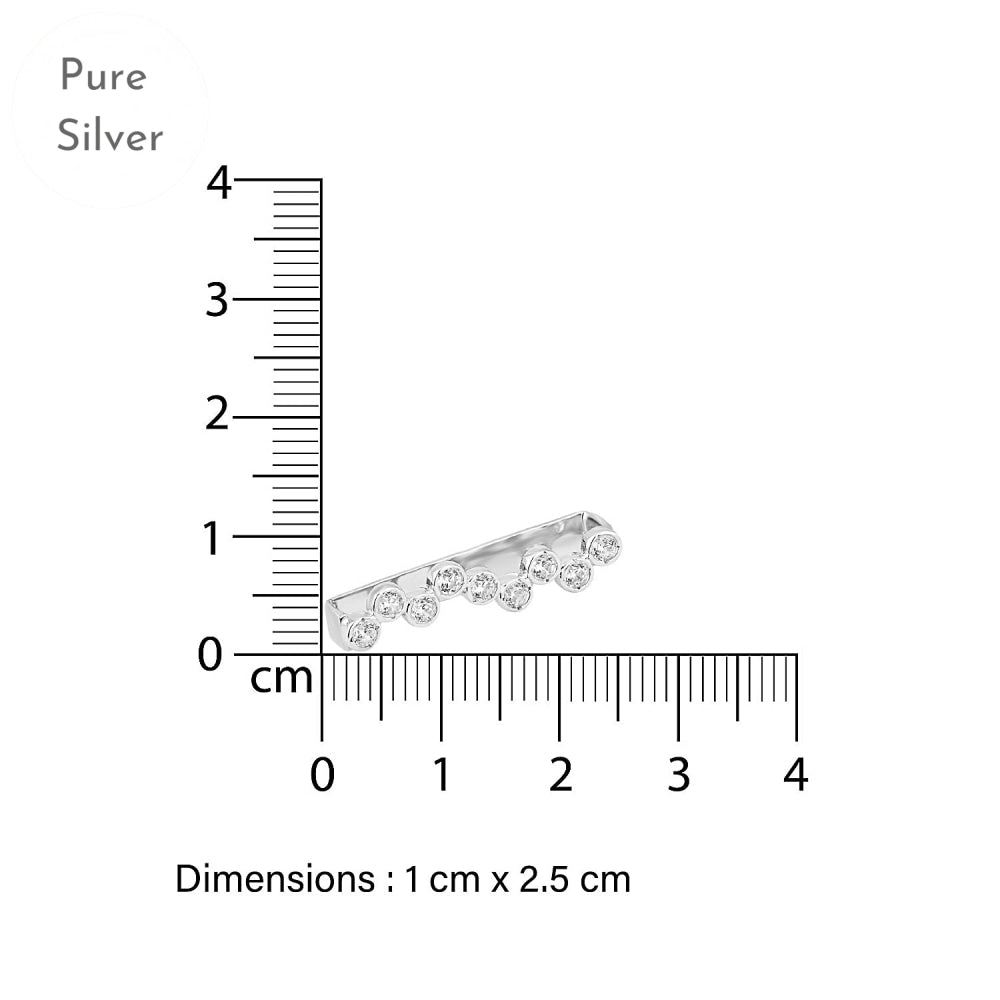 Vega Silver Watch Clip - Tresha