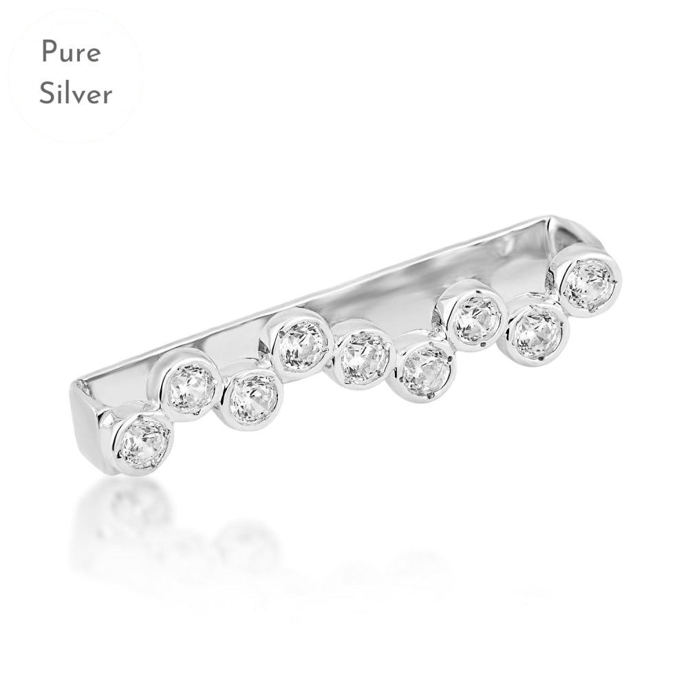 Vega Silver Watch Clip - Tresha